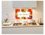 Adhesivo extraíble a prueba de aceite de cocina de Jaamso Royals, resistente al calor, resistente al agua, para azulejos de aluminio (verde vegetal