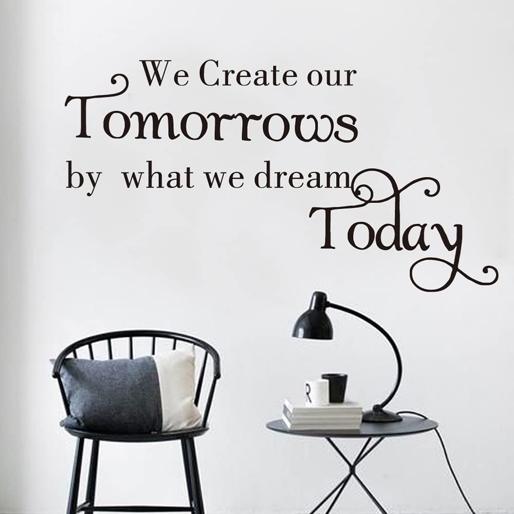 TBOP Home English Letters Creative Wall Stickers for Home Decor size 20x60 Dzr2006