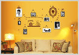 JAAMSO ROYALS Telephone set Coffee Cup Mirror Photo Frame ' Wall StickerAy6033