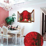 Fashion 3D wallpaper for bedroom living room bathroom decoration draw self-adhesive PVC sticker Wall paper stickr  size 60x90 mj8017a