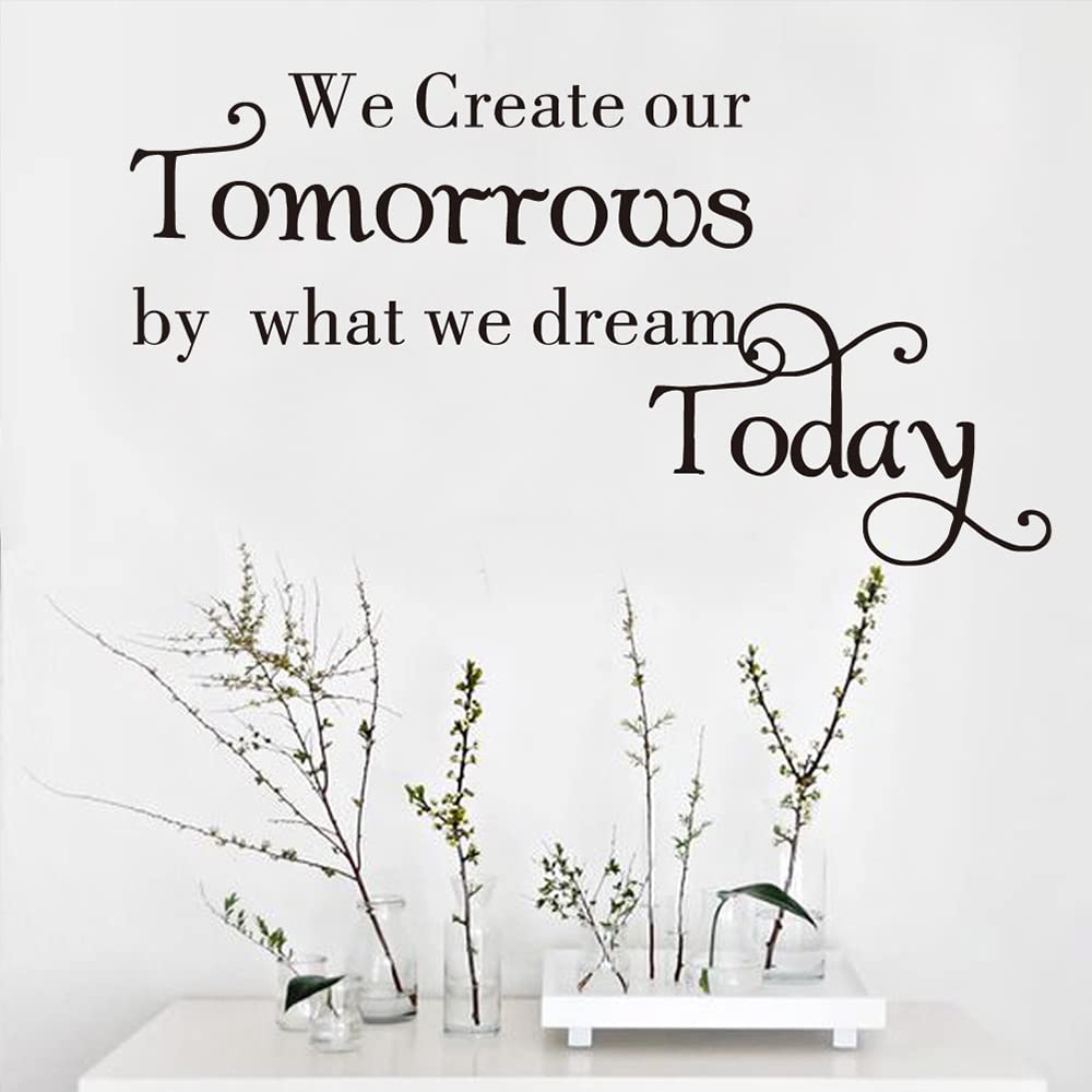 TBOP Home English Letters Creative Wall Stickers for Home Decor size 20x60 Dzr2006