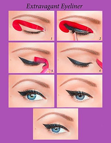 80 pcs Quick Eyeliner Stickies Stencil Sticker Eye Make up Tool ORIGINAL AU1 ssfrpks4h-9