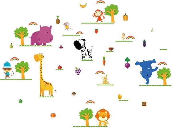 Children's interior wall sticker Animals SK9097