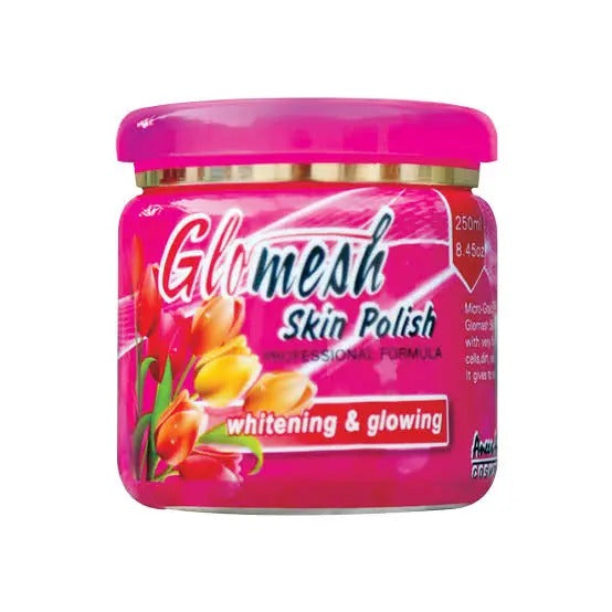 Glomesh double action clenser whitning & glowing skin polish