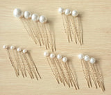 Pearl Wedding Hair Pins 16 wedding pins pearls hair pins white pearl wedding accessories bridal hair accessories