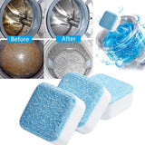 Tab Washing Machine Cleaner – Effervescent Detergent Tablets, Deep Clean for Washer & Pipes, Keeps Machine Fresh