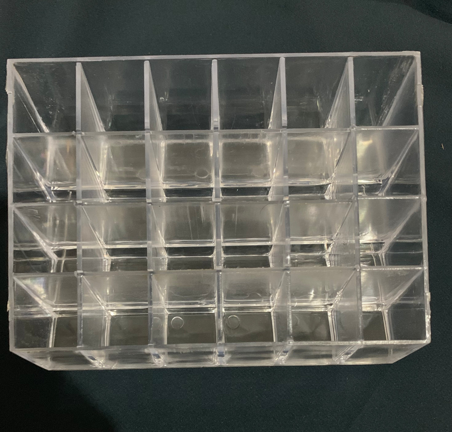 24 Grid Makeup Organizer Storage Box Cosmetic Box Lipstick Jewelry Box Case Holder Display Stand make up organizer