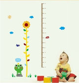Wall Stickers - Free Shipping Cheap Cartoon Animals Height Measure Wall Sticker Ay7149