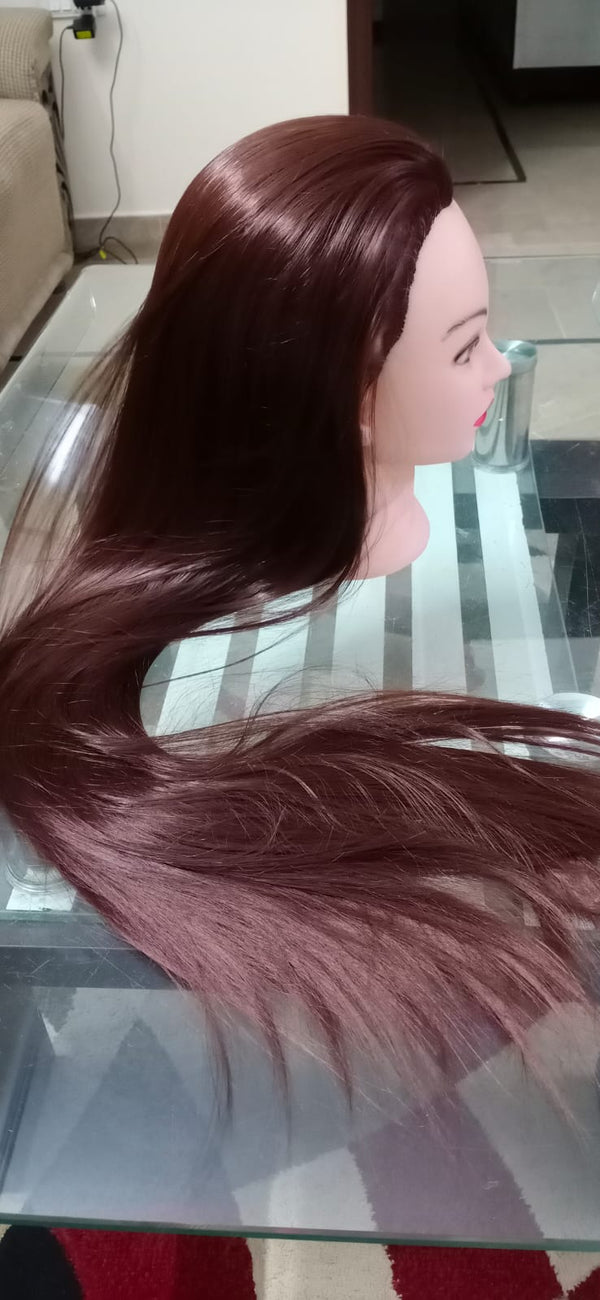 Black Hair Mannequin - Dummy  bhdbkz4f-2