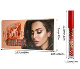 Pack of 12 WaterProof Matte Nude Redish Shades Lipgloss