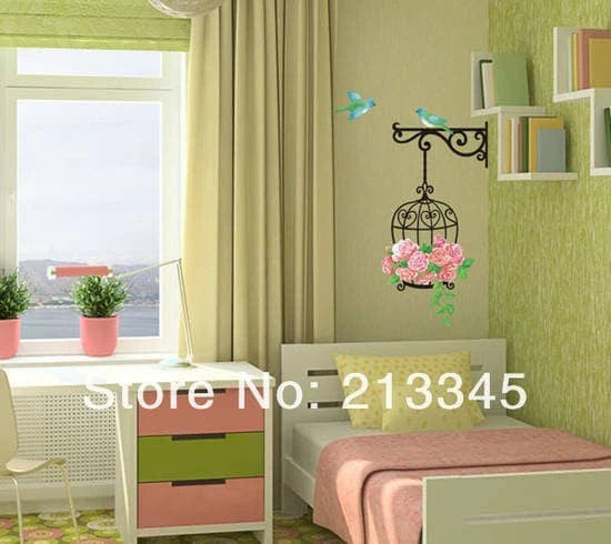 Wall Stickers, Vinyl Removable Mural Sticker for Home Art Decoration size 50x70 tc2152