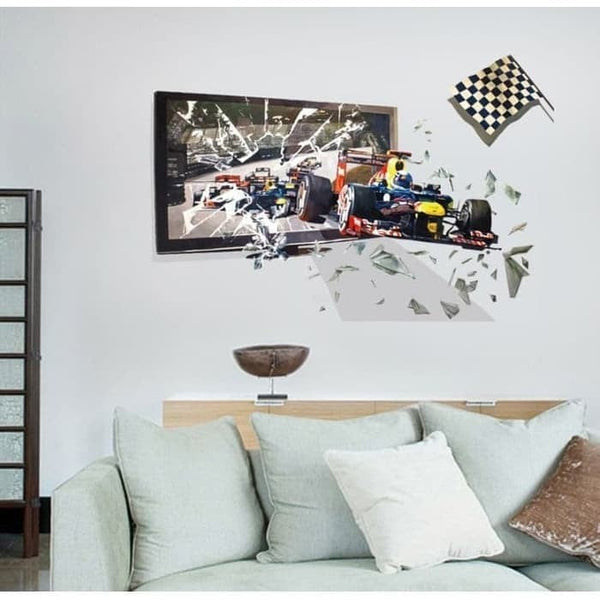 SK9219 Frame F1 Racing - Wallsticker Wall Sticker