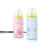 Portable USB Feeder Warmer Pouch | 42°C Constant Heating | Easy?to?Carry | Random Design