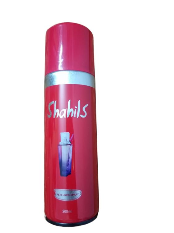 SHAHILS FRAGRANCE 200ML GAS PERFUMED BODY SPRAY