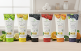 Vibrant Health "Be Beautiful" Premium Botanical Face Wash Series – 6-Pack Infusion Set with Natural Fruit Extracts & Antioxidants for Radiant, All-Day Glow