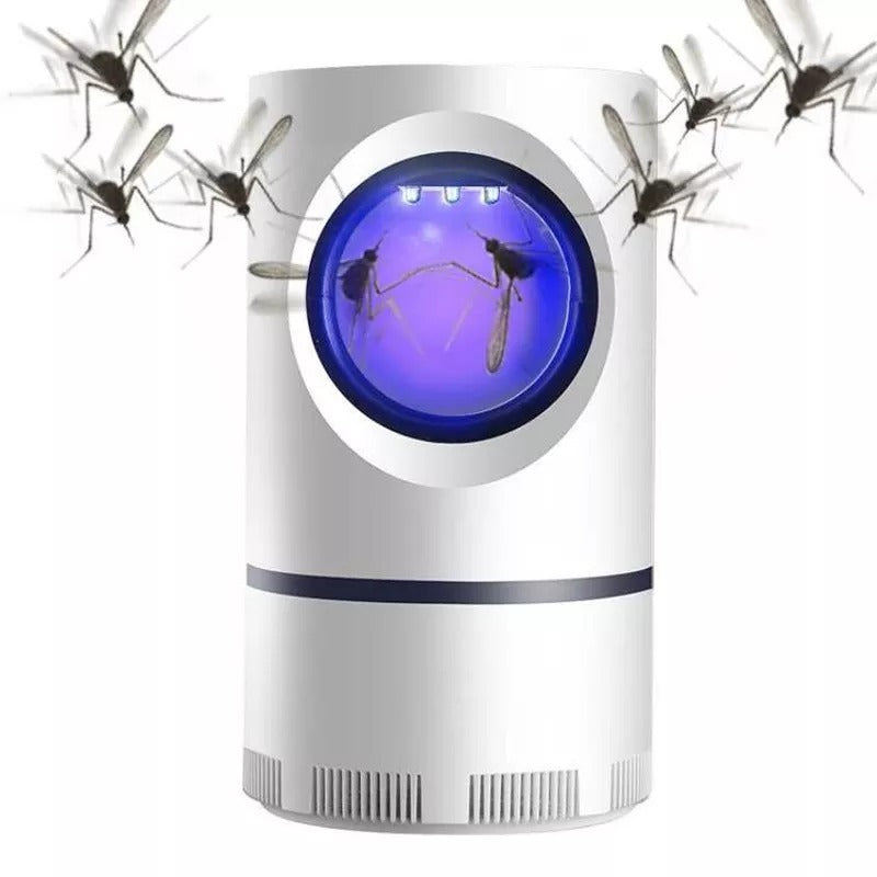 Mosquito Killer Lamp Electric Shocker Round – Powerful 360° UV Light Insect Trap for Home, Room & Outdoor Use | Safe, Silent & Eco-Friendly Bug Zapper