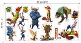 Wall sticker "Zootopia 2"size 30x90cm ztp003
