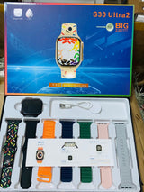 S30 Ultra 2 Smartwatch | 7?in?1 Complete Set | Stylish Design with Accessories