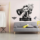 NC9135 League dormitory wall stickers LOL flag cafes game room wall decoration wall decor vinyl removable wallpaper