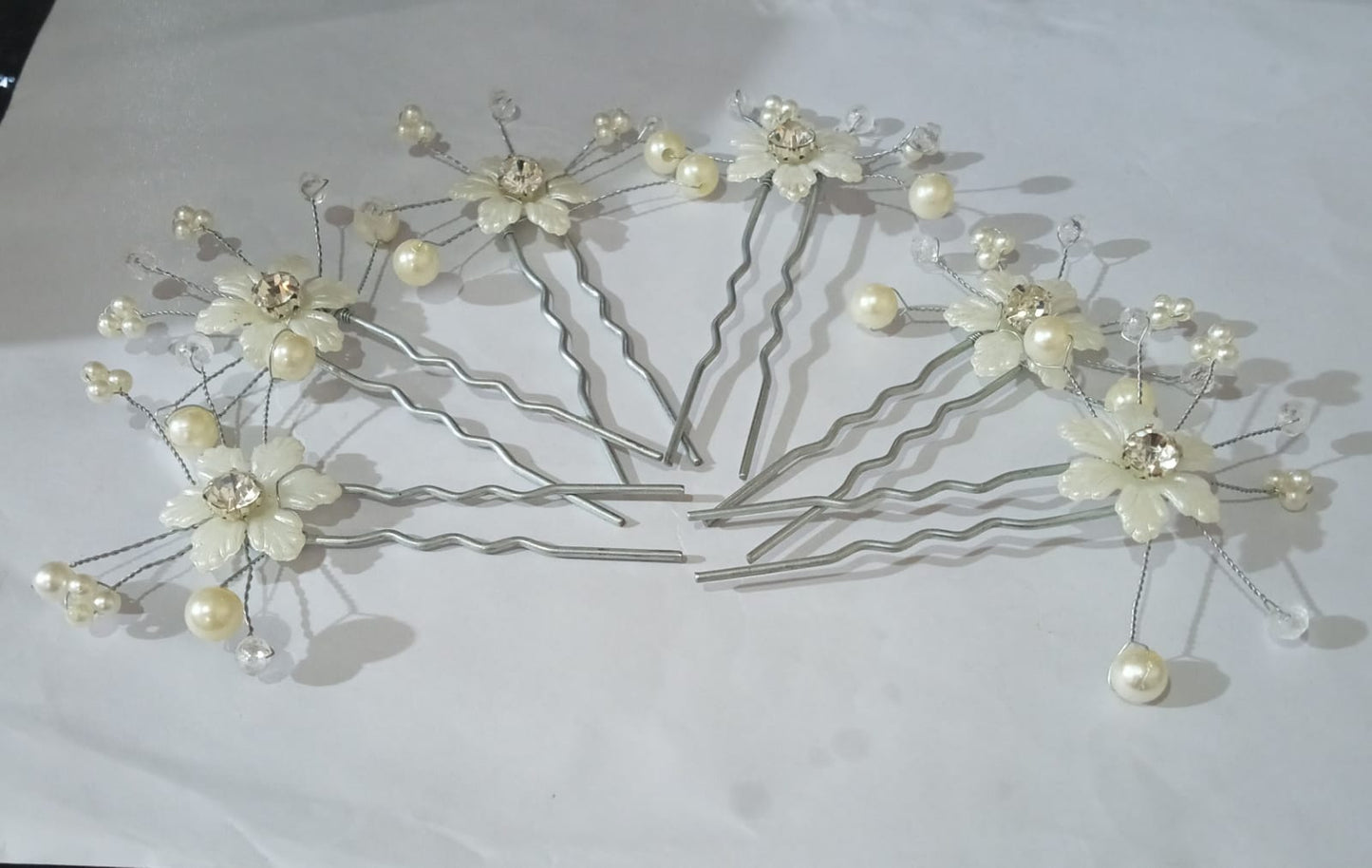 6 PCS Fashion Austrian Crystal Wedding Hair Pins and Clips Rhinestone Bridal Hair Accessories Jewelry Headpieces for Women hnfrpdc5l-1