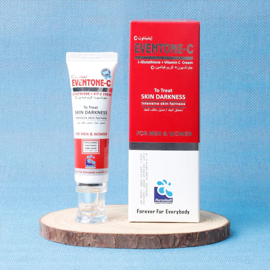 Eventone?C Cream | L?Glutathione + Vitamin C | 10 g | Treats Skin Darkness & Pigmentation