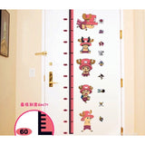 Ay6037  Stickers One Piece Anime 3D Vinyl Wall Decals for Kids Rooms