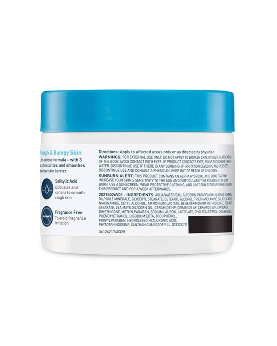 CeraVe SA Cream for Rough & Bumpy Skin – 12 oz (340 g) | Exfoliating & Moisturizing Cream for Very Dry, Textured Skin