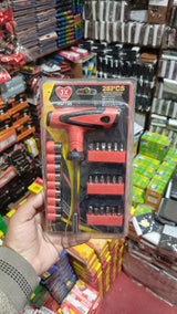 28?Pcs Screw Tool Set | High?Quality Screwdrivers & Bits | Durable Repair & Assembly Kit