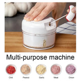 Multifunctional Grinding Food Chopper | Mini Manual Chopper(random color )