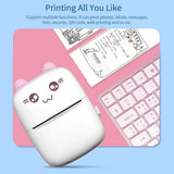 Mini Portable Pocket Thermal Printer (Random Color)