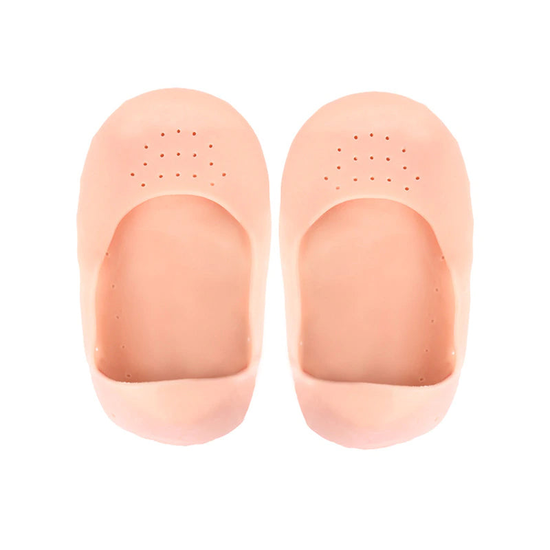 Full Heel Pain Anti Crack Silicone Set Anti Crack Full Length Socks – Pair