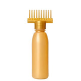 3 in 1 combo deal 1 Derma Roller (0.5mm) , Silicone Scalp Massage Brush , Oil Bottle