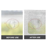 Pack of 10 - Multifunctional Sticker Drainer Net for bathroom, kitchen etc | Window Screen Repair Patches