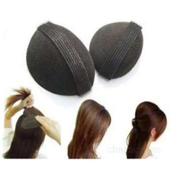 2 PCS OFFER DIY French Braid Twist Hair Styling Braider Tool Clip Holder Fashion Clip Maker With Two Hair Base Puff