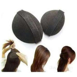 2 PCS OFFER DIY French Braid Twist Hair Styling Braider Tool Clip Holder Fashion Clip Maker With Two Hair Base Puff