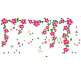 BIG BOOM® Flower Pattern Family Home Removable Wall Sticker Mural Decor size 70x50cm dlx513