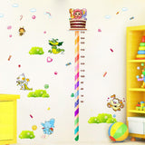 Animal Cake Height Measurement Wall Sticker Xl8082