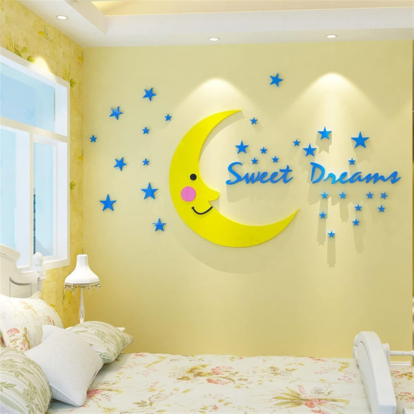 Jm8308 Sticker Children Room Decoration Sticker Home Wall Decals Baby Nursery Wallpaper