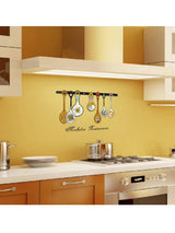 HEUREKA I Love The Kitchen Transparent Oil Proof Cooktop Tile Wall Sticker size 60x90 nc030