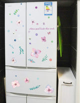 Sk7068 Beautiful Flowers Wall Stickers