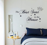 DOTUIARG Toilet Stickers Bathroom Home Decoration Vinyl Decals Waterproof Wall Sticker size 20x30cm dz020