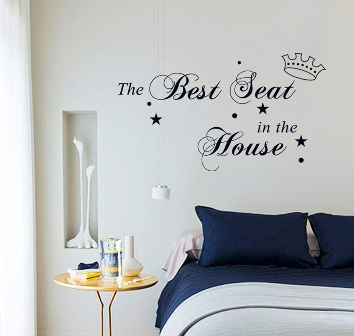 DOTUIARG Toilet Stickers Bathroom Home Decoration Vinyl Decals Waterproof Wall Sticker size 20x30cm dz020