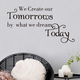 TBOP Home English Letters Creative Wall Stickers for Home Decor size 20x60 Dzr2006
