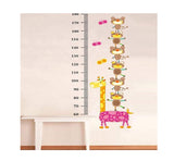 Dandy Poly Vinyl Giraffe Height Chart Wall Sticker size 60x90 ay862