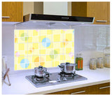 Kitchen Oil Proof Wall Sticker Heat Resistant Waterproof Self Adhesive Backsplash Cover for Kitchen Wall Protection