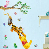 Winnie The Pooh Wall Sticker Vinyl Decal Decor Removable Nursery Kids Art Baby size 35x50  ar35_0001