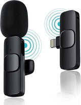 WIRELESS MIC K9 Dual Microphone Mic Plug &amp; Play USB Type C Plug Wireless Lavalier Microphone