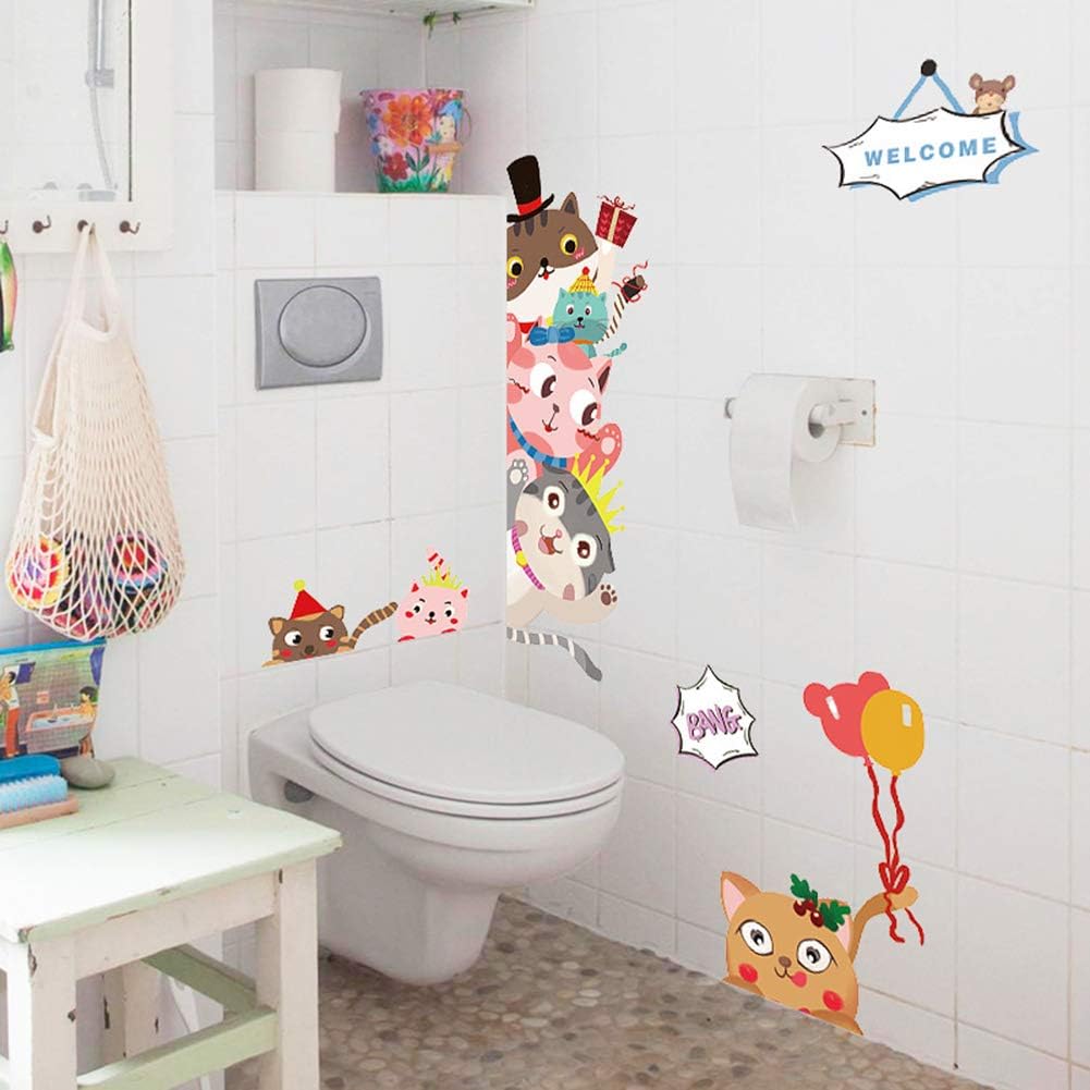 Wallsticker Welcome Cat size 60x90 sk9355  Stiker kids Sticker