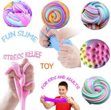 Colorfull Slime 200ml pack of 3 different colors mix colors