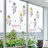 3D color wall stickers you go as you come, feather dream catcher, , waterproof sticker poster size  50*70 sk7021